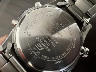 ساعة Casio Edifice ECB-S100 أصلية — Tough Solar / Bluetooth / Sapphir