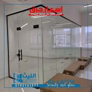 تركيب أعمال سيكوريت وزجاج و مرايا 8