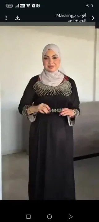 ✔️ هـالجمـال كُلـه✔️من أقوى موديلات الموسم✔️ متوفر جميع الأحجام لغاية 85كغ✔️قماش كشمي 2