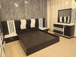 عفش بيت كامل بحال الوكالة يصلح لعرسان 😍🔥ملاحظة للبيع كامل #🌹غرفة نوم ماستر--  تر 3