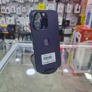 📌IPhone 14 pro ايفون  (128) GBbattery 100%🛢مشحون 7 مرات فقط فقط 450 دينار