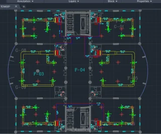 خدمات هندسية ميكانيك: تصميم، أعمال ميكانيك للأبنية والفنادق، رسام اتوكاد، استشار