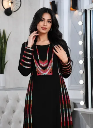 ✔️موسم جدييييييد✔️أجمل ثوب تصميم تطريز التراث الأردني ✔️متوفر لجميع الأحجام لغاية 1