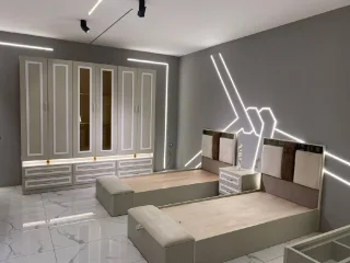غرفة نوم شبابي مودرن ✨فرصة ما بتتعوض 😍 غرفة نوم فخمة بسعر مغري نار  مصنوعة من لا 5