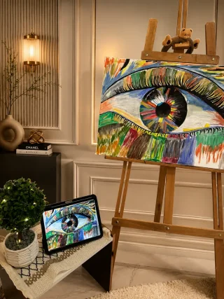 لوحات رسم يدوي للمنازل و المكاتب
