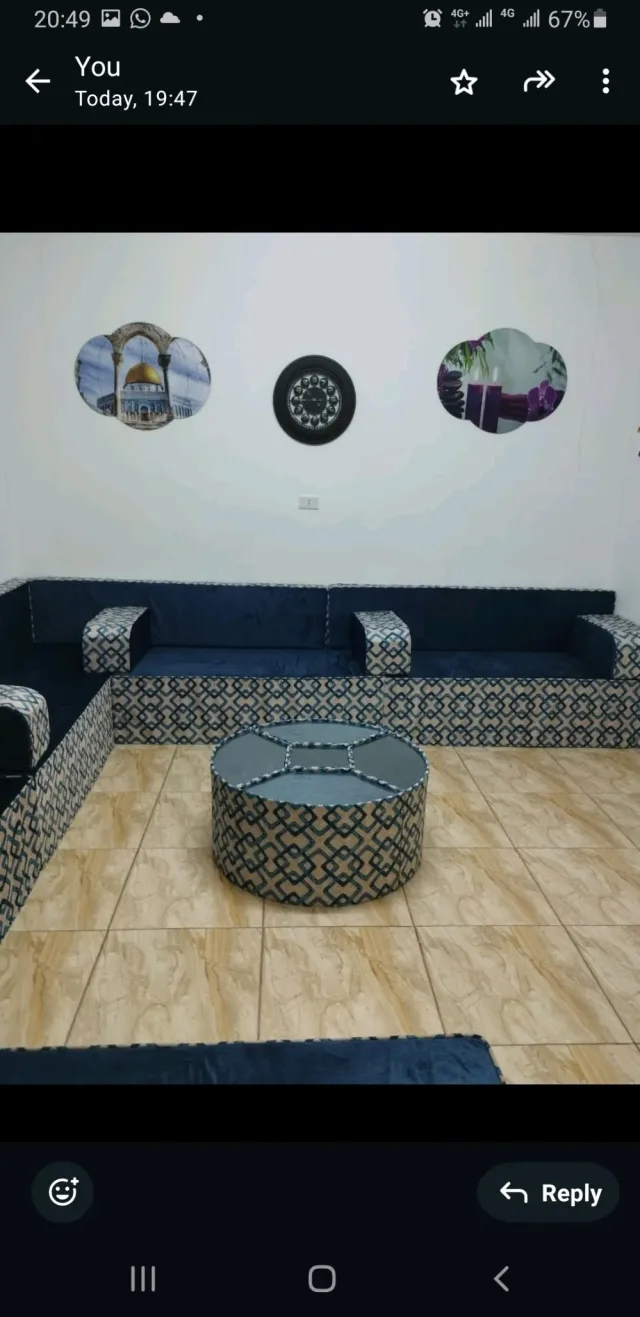معرض جمانة الأقمشة 9
