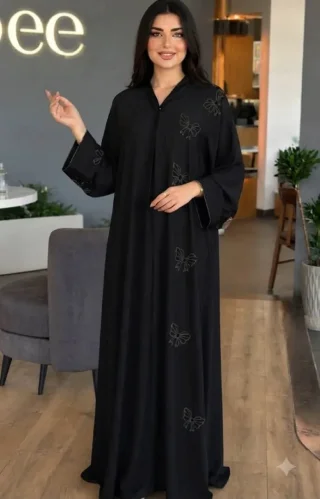 عباي حبر فري سايز ل 100السعر 23 دينار ظ/maram١٧ 2