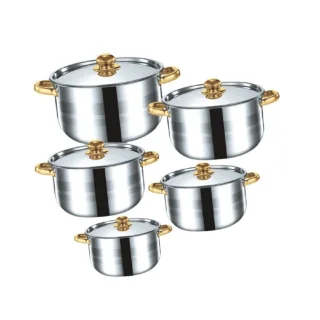 ✨🍲 طقم طناجر ستانلس ستيل