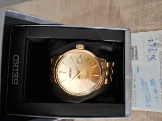 ساعة سيكو بريساج كوكتيل تايم ذهبي.      seiko presage cocktail time gold 11