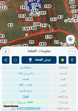 اربع دنمات اربد لواء بني كناننه القصفه
