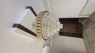 3 ثريات كريستال صناعي للبيع 2