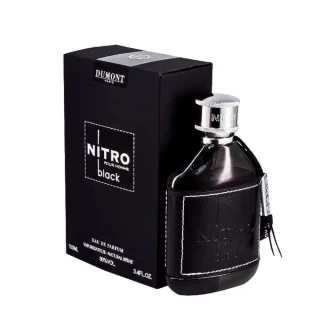 عطر نيترو بلاك الاسود للرجال حجم 100 مل