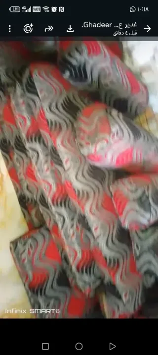 جلسه ارضي بحاله جيده جدا جدا ٣ زوايا و٦ فرشات 80د 🔥الموقع عين الباشا/غ د ي ر٧٠