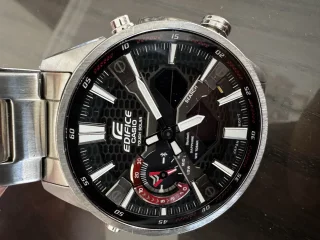 ساعة Casio Edifice ECB-S100 أصلية — Tough Solar / Bluetooth / Sapphir