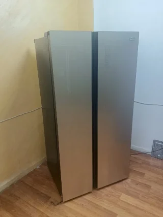 ثلاجه بابين ٣٦ قدم لون سلفر