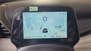 BYD Yuan 2023 auto park
