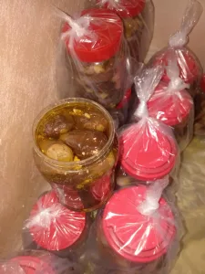 مقدوسات بالزيت البلدي 2