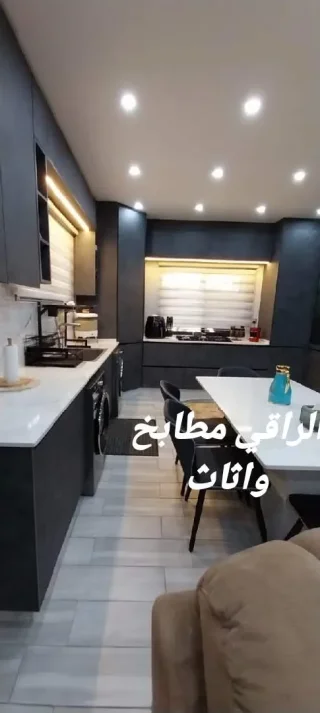 مطبخ مودرن من خشب اللامنيت الاسباني