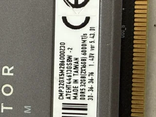 Corsair Dominator Titanium RGB DDR5 RAM 64GB (4×16GB) 6000MHz CL30