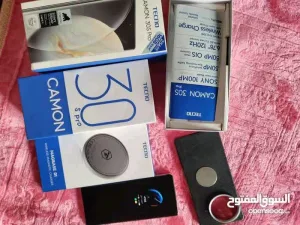 تكنوا كامون 30s برو 256/16 كامل الاغراض للبيع او البدل على سامسونج a55 4