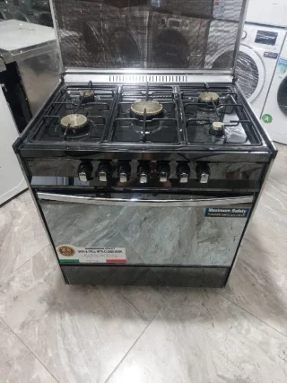 🫐غازا يونفيرسال ايطالي 🇮🇹مجدد كامل ستانلس ستيل كامل  7 مفاتيح بيشتغل فرنو فوق وتح 5