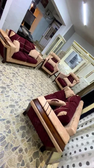 غطقم كنب 9