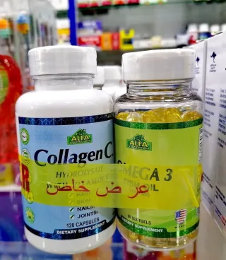 عرض الكولاجين مع الأوميغا 3