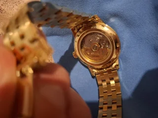 ساعة سيكو بريساج كوكتيل تايم ذهبي.      seiko presage cocktail time gold 5