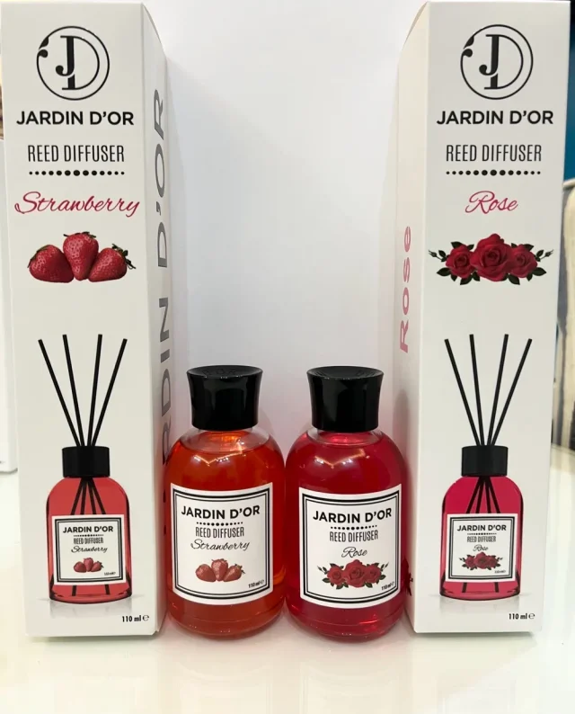 JARDIN D‘OR, Reed diffuser 5