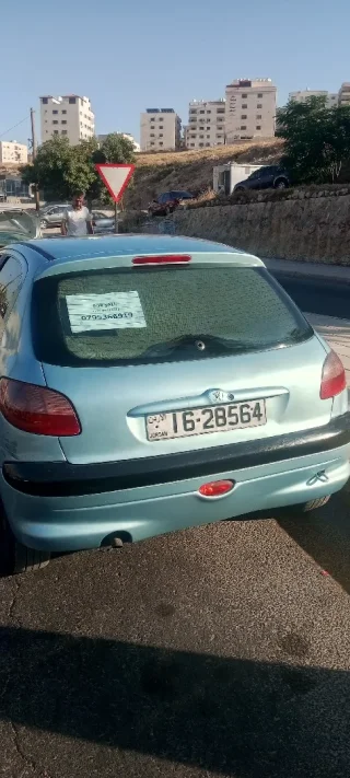 بيجو 206 اتوماتيك موديل 2001 للبيع المستعجل 4