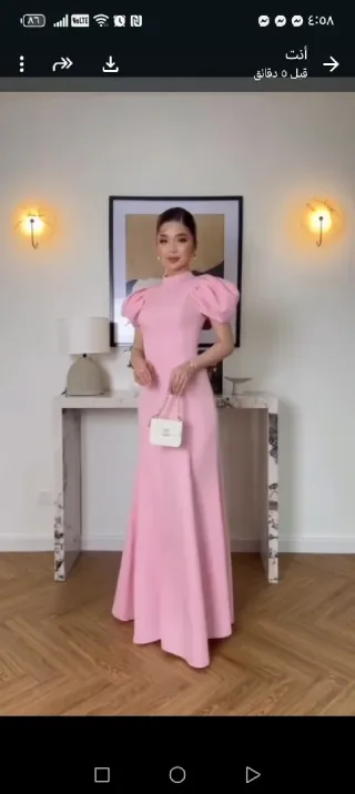 قماش كريب باربي نخب اول ✨️ الالوان : اصفر💛 خمري❤️ بيبي بلو🩵 سومو🩷 المقاسات : 36 38
