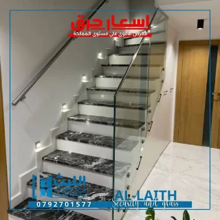 تركيب أعمال سيكوريت وزجاج و مرايا 15
