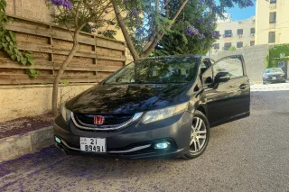 Honda civic hybrid 2013 black 6