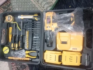 صندوق درل شحن مع عدة بيت 2