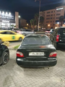 سيارة هونداي اكسنت موديل ٩٩ بحالة جيدة جدا غير مرخصة 2