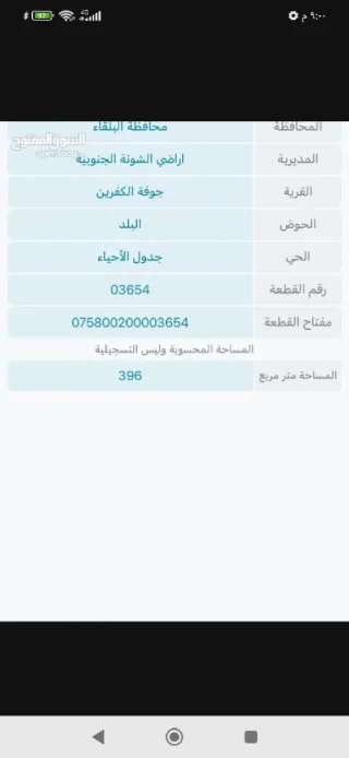 ارض للبيع تصلح شاليه 5