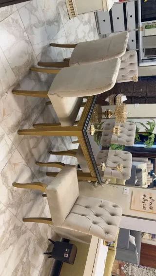 طاولة سفره 6 كراسي 🪑Full modern ✅