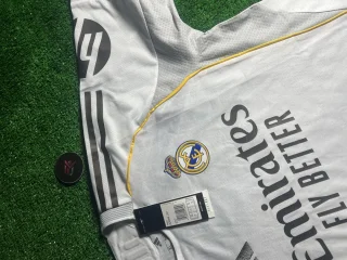 تيشيرت الملكي ريال مدريد 25/26 نسخة اللاعبين الاصلية ⚪️⚫️ 4