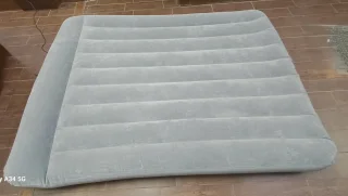 فرشة نفخ هوائية بالكهرباء صيني نخب اول مزوج شبه جديدة وبسعر المفرد 160×220 11