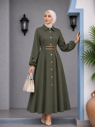 فستان دبل كلوش