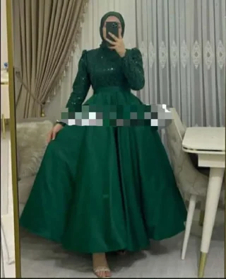 فساتين حفلات للمحجبات 4