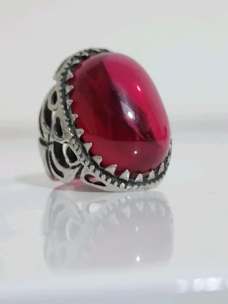 خاتم فضة 925 6