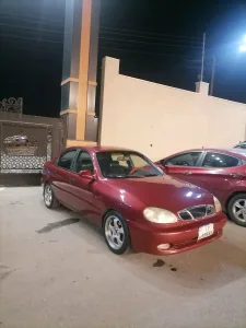 دايو لانوس موديل 1999 لون خمري 7