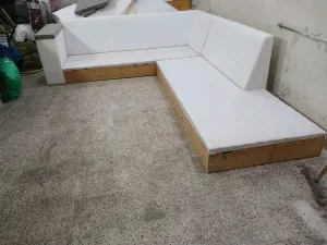🧵🪡 مشغل بيت التنجيد 🪡🛋️نقوم بـ تنجيد وتفصيل الكنب والكورنرات والتخت بجميع الأشكال 5