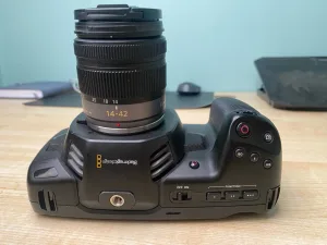 بسعر البلاش كاميرا Blackmagic Pocket Cinema  4k للبيع المستعجل 4
