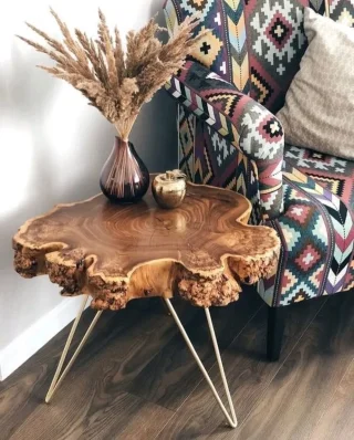 مشغولات يدويه بالخشب الطبيعي 2