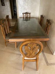 سفره و طقم كنب مستعمل 8
