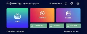 اشتراك iptv smarter pro iptv