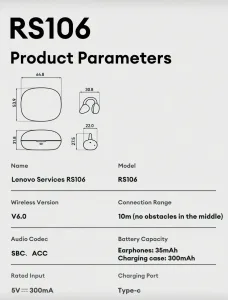 إذا بتدور على سماعة بتجمع بين "الفخامة" و"الراحة" وبسعر لقطة، سماعة Lenovo RS106 15