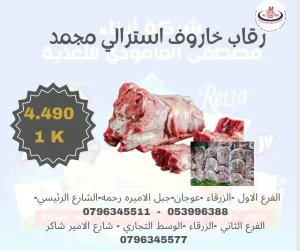 مجمدات لحوم دواجن خضار مجمد جميع اصناف المأكولات البحرية 3